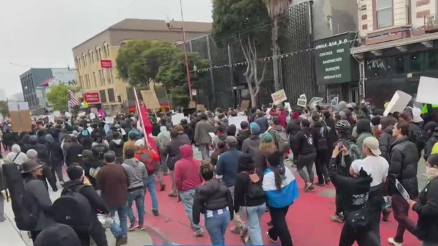 ICE Protests in San Francisco Mission District 